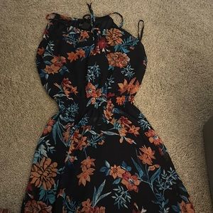 Blue flower dress